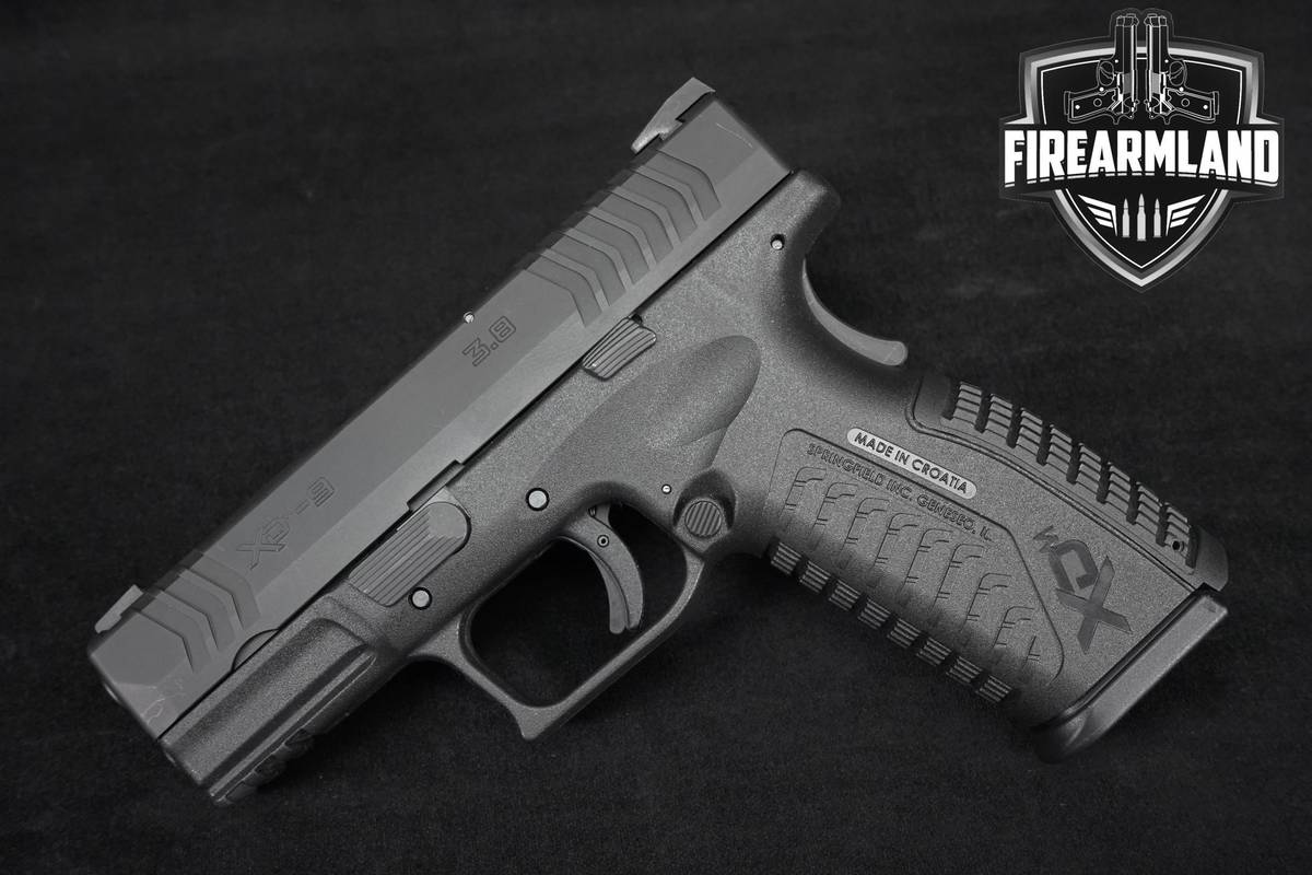 Springfield Armory XDm 9mm 3.8" MATCH SA XD9 XD-9 +ORIG CASE & HOLSTER