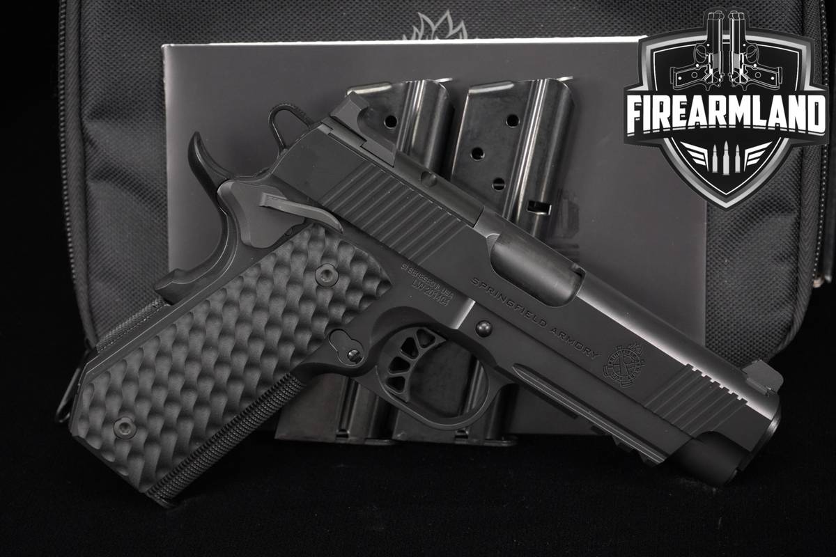 Springfield Armory TRP AOS Carry Contour Lightweight Rail 9mm 1911 +3 MAGS
