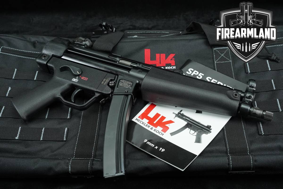 GERMAN Heckler & Koch H&K HK SP5 SP-5 MP 9mm 8.86 MP5 Style +2 MAGS
