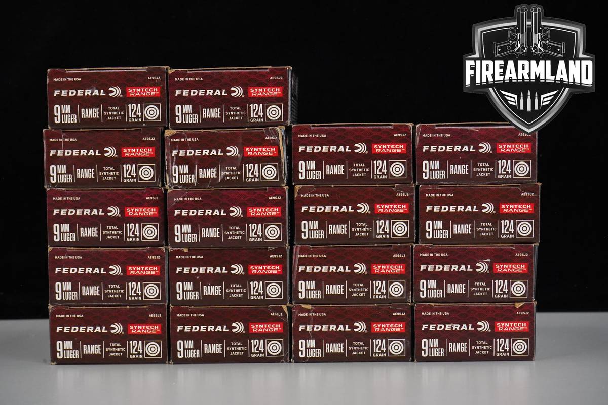 900 RDS! 9mm Ammo 9-mm