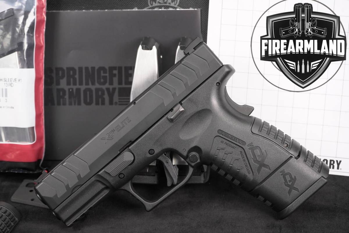 Springfield Armory XD-M Elite 3.8" Compact OSP 45 ACP XDM +4 MAGS, ORIG BOX