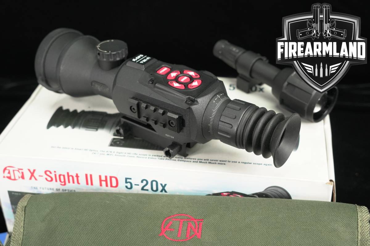 ATN Corp X-Sight II HD 5-20X Multi-Reticle Digital Day NIGHT VISION Scope