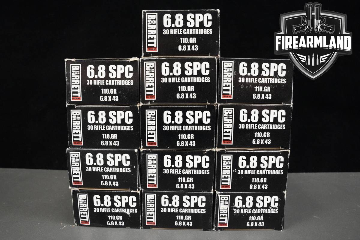 6.8 SPC Ammo 6.8-SPC Ammunition 390 ROUNDS