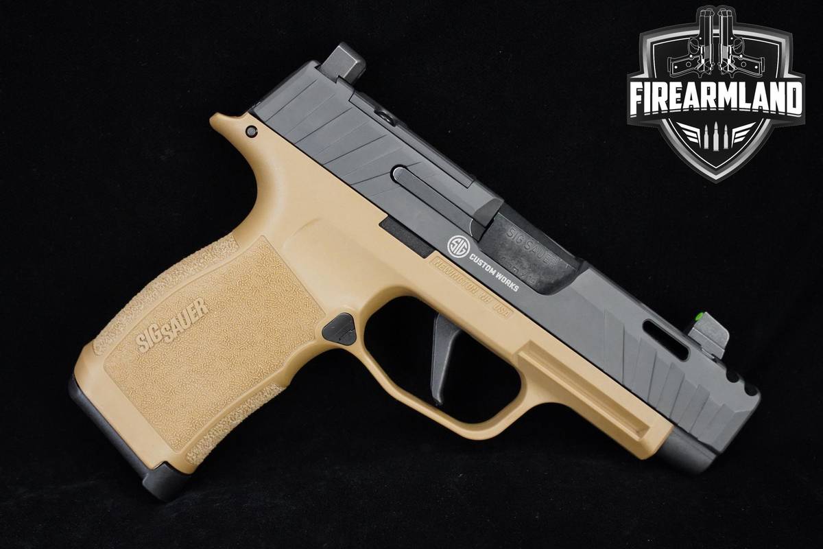Sig Sauer P365 Custom Works Slide 9mm 3.1" Sig-Sauer-P365 P-365 +ORIG CASE