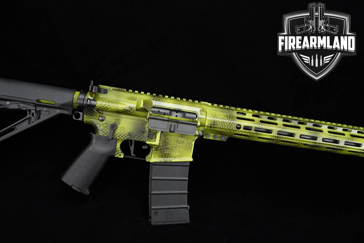 Redstone Firearms RSF1 5.56 NATO AR-15 AR15 16" Green/Black Scales +2 MAGS