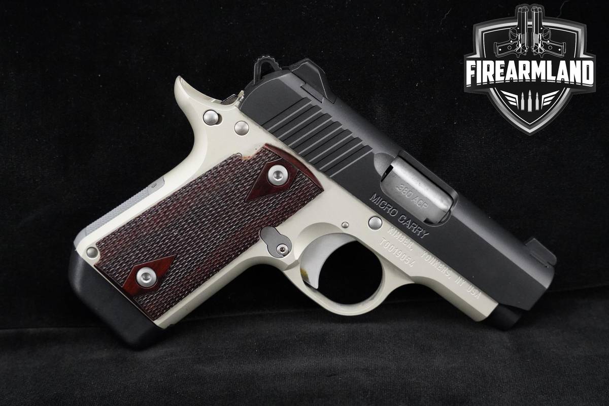 Kimber Micro Carry Two-Tone Rosewood 380 ACP 1911 2.75" Pistol