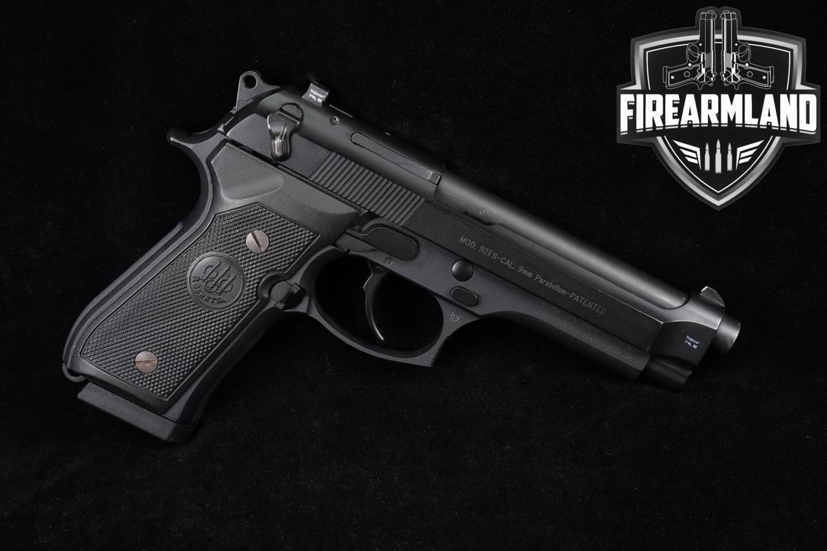 Beretta 92FS 9mm 4.9" Bruniton Black 92-FS USA-Made +4 MAGS & ORIG BOX