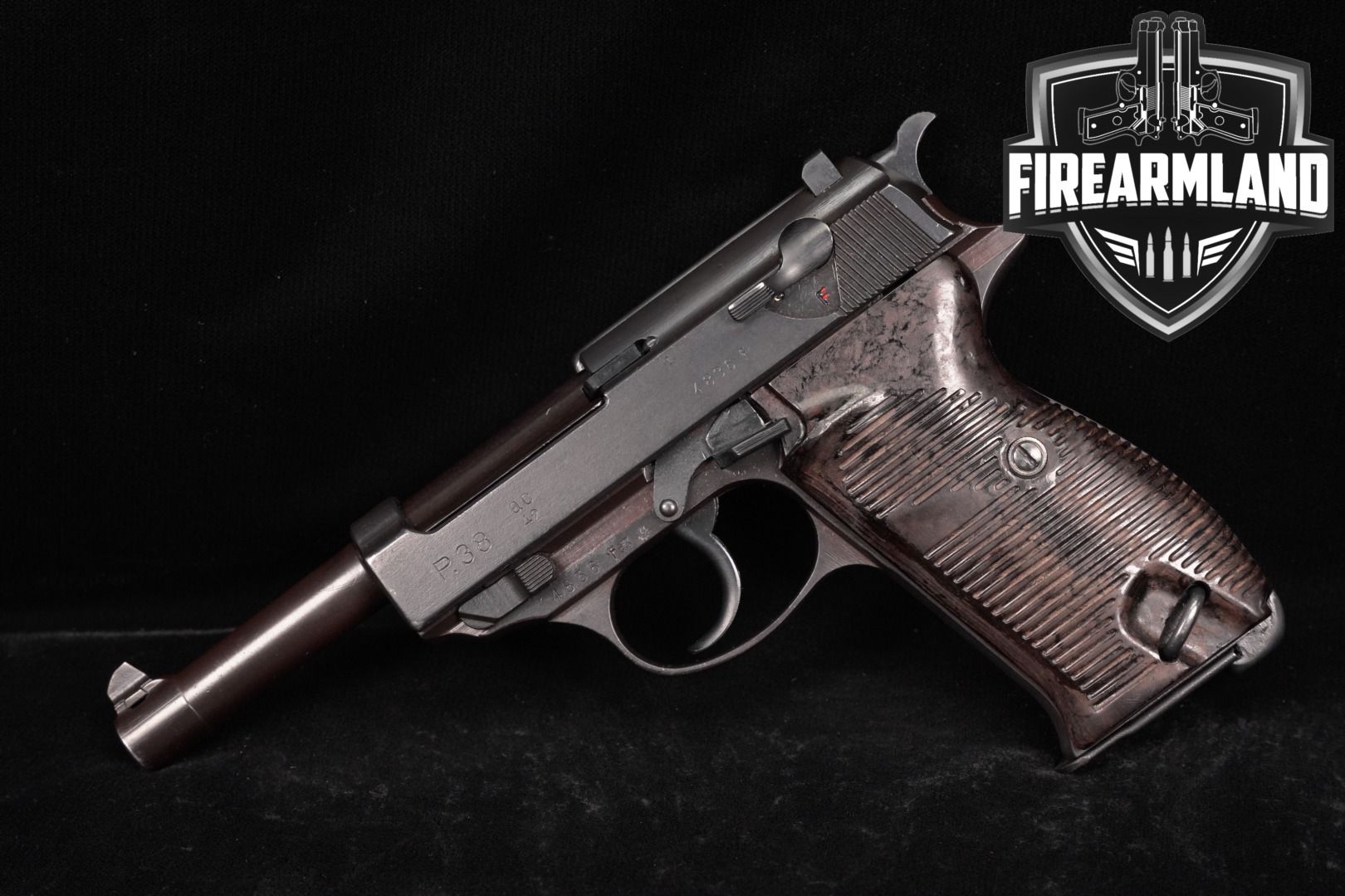 All Matching Carl Walther Waffenfabrik P.38 9mm ac 42 DA/SA | Live