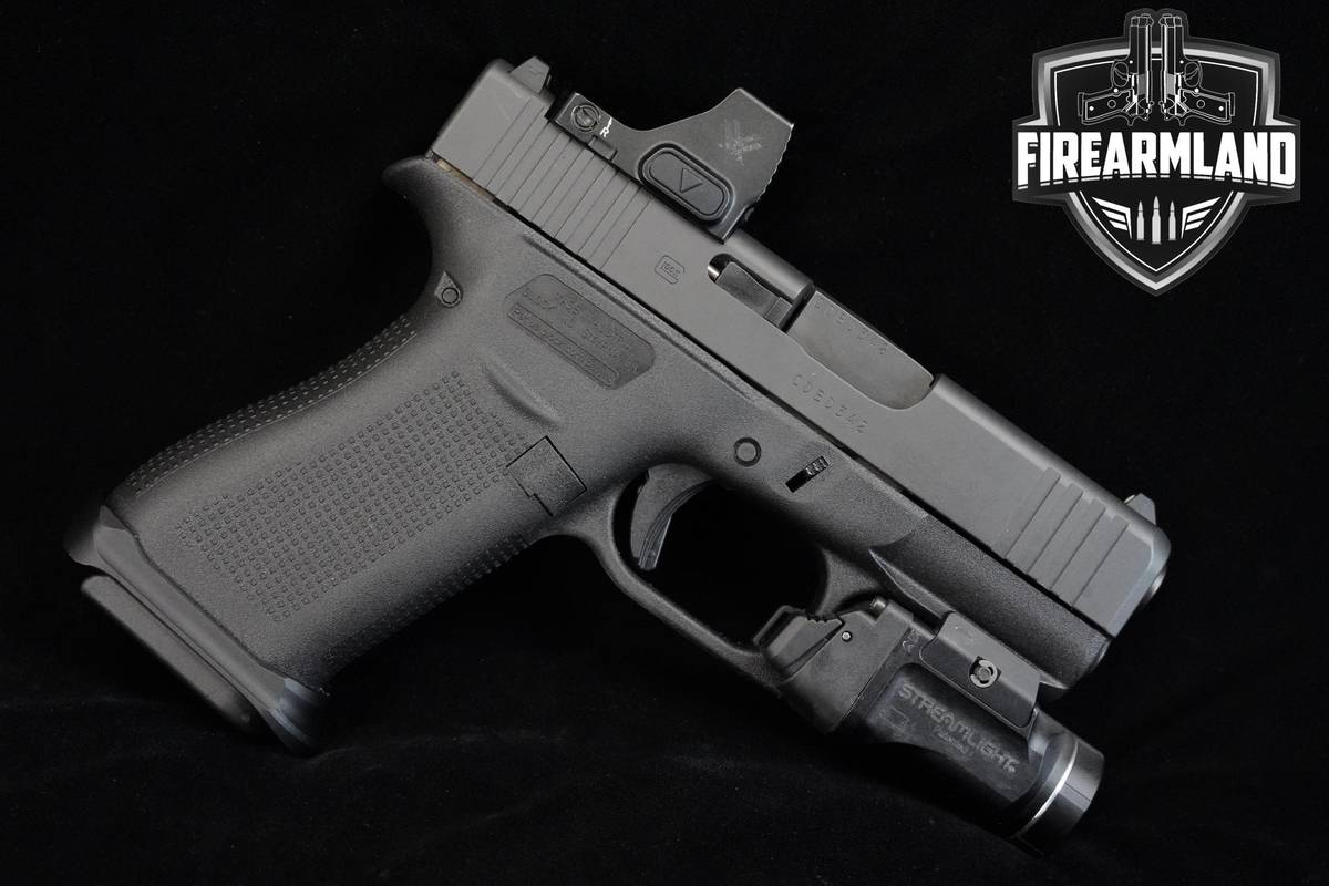 Glock 43X MOS Slimline 9mm Glock G43X G43-X +STREAMLIGHT & VORTEX DEFENDER