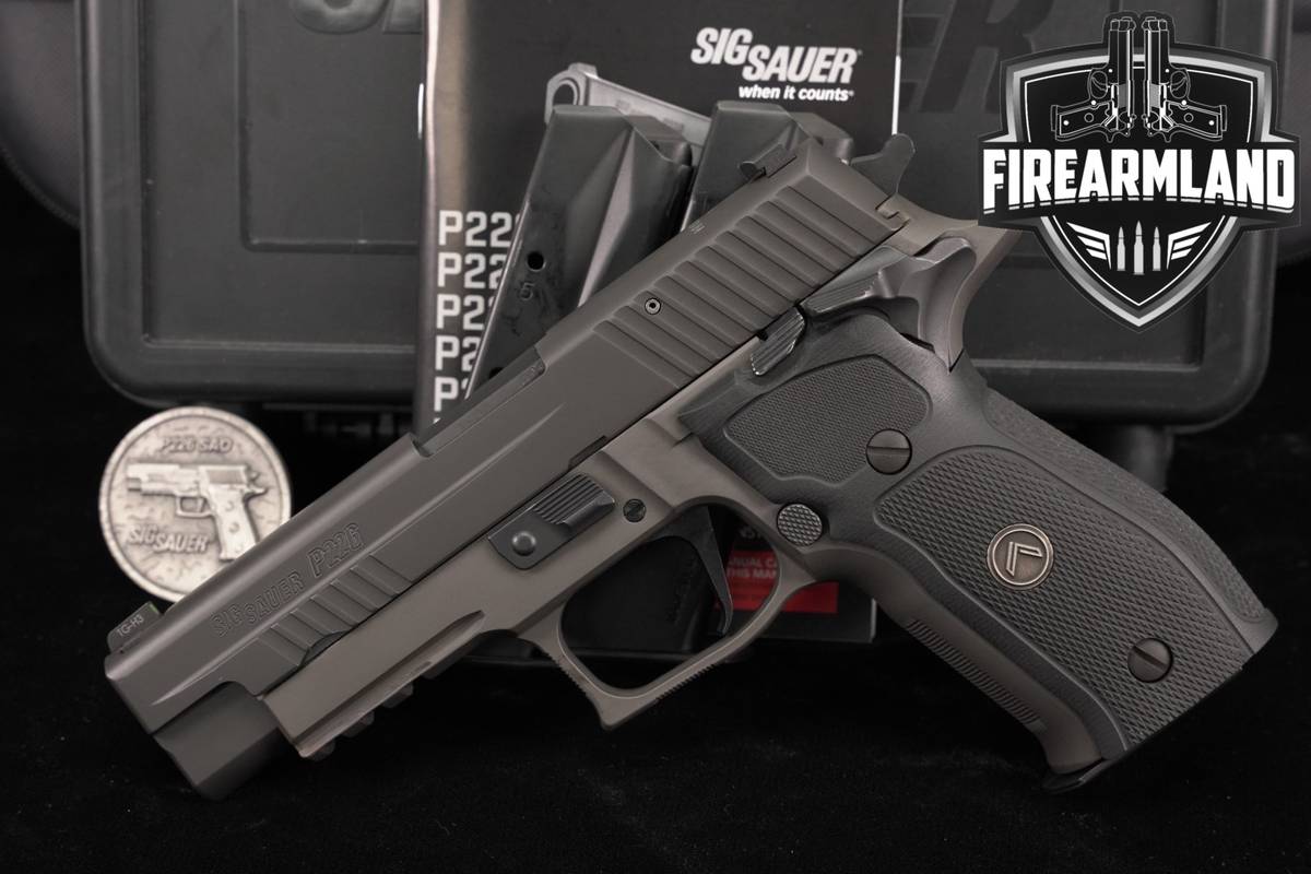 Sig Sauer P226 Legion SAO 9mm 4.4" P 226 +3 MAGS & ORIG CASE