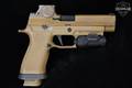 2024 Sig Sauer P320 M17X 9mm Luger Coyote PVD in Very Good Condition Image 4