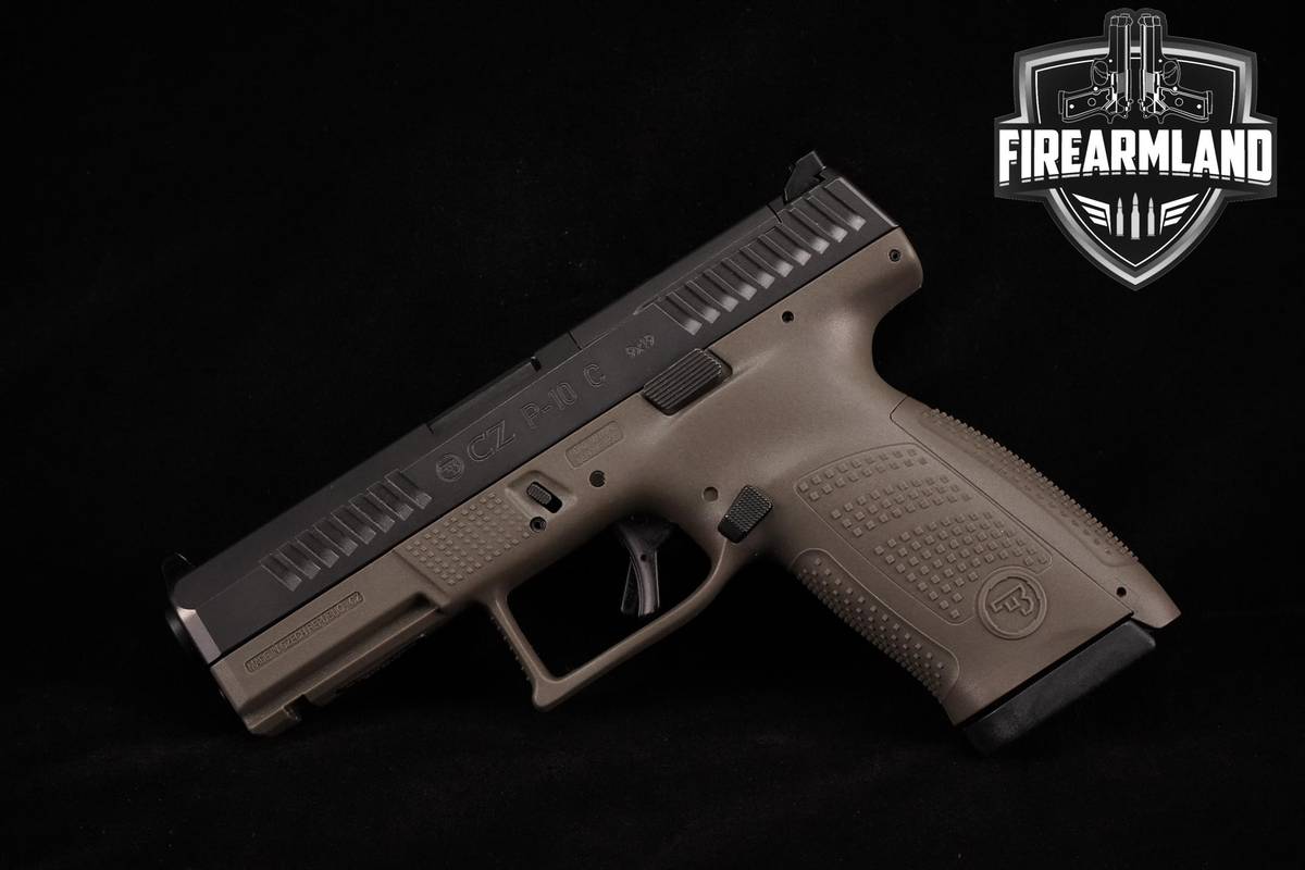 CZ P-10 C Optic Ready 9mm 4.02" OD Green CZ P10C P10-C OR +ORIG CASE