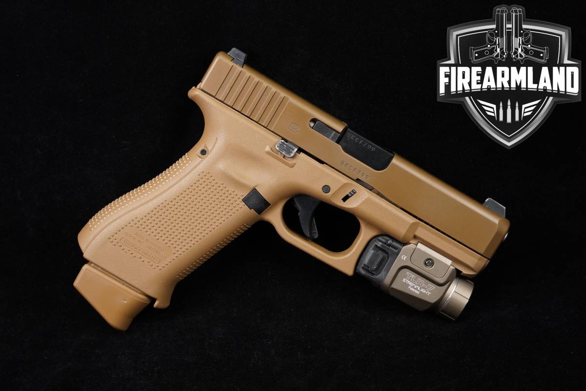 Glock 19X Crossover 9mm G19X G19 X +4 MAGS, OG CASE & STREAMLIGHT TLR-7