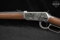Winchester Repeating Arms Model 94 Cowboy Commemorative Carbine .30-30 Bright Nickel & Walnut in Good Condition Image 5