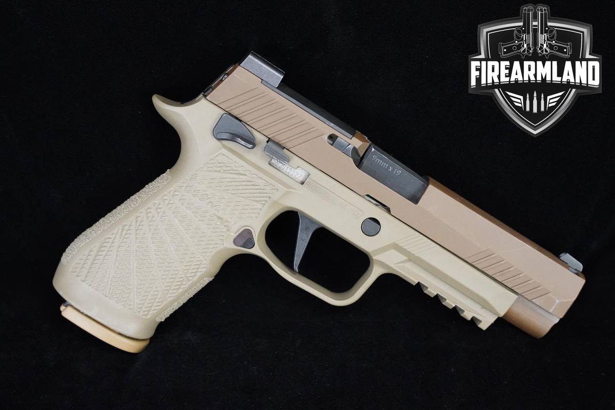 COMPLIANT Sig Sauer P320 M17 9mm 4.6" Coyote Tan Sig-Sauer P320 P-320 M-17
