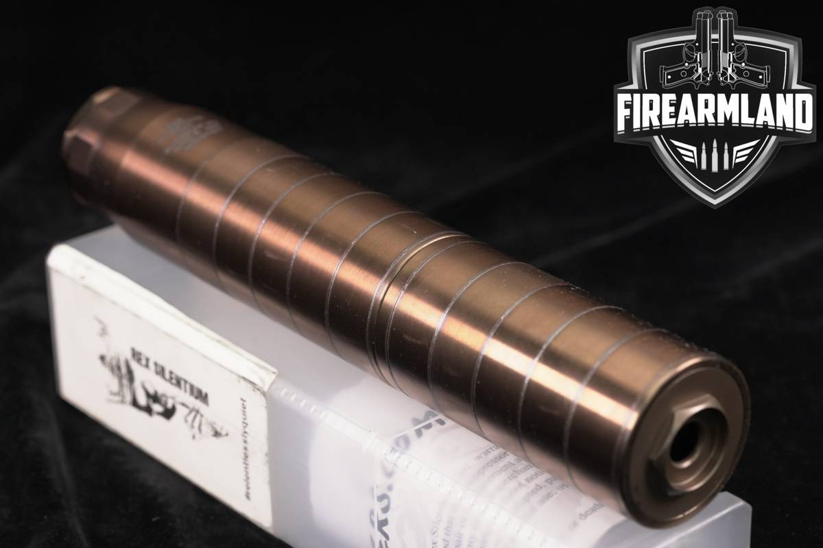 Rex Silentium Inc Mod X .358 8.8" Suppressor MODX Silencer +ORIG BOX