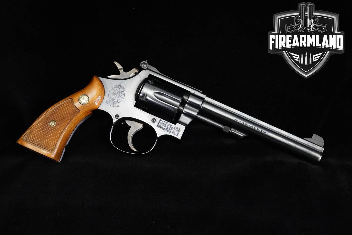 1971 Smith & Wesson (S&W) Model 14-3 K-38 Masterpiece 38 Special S&W 14-3