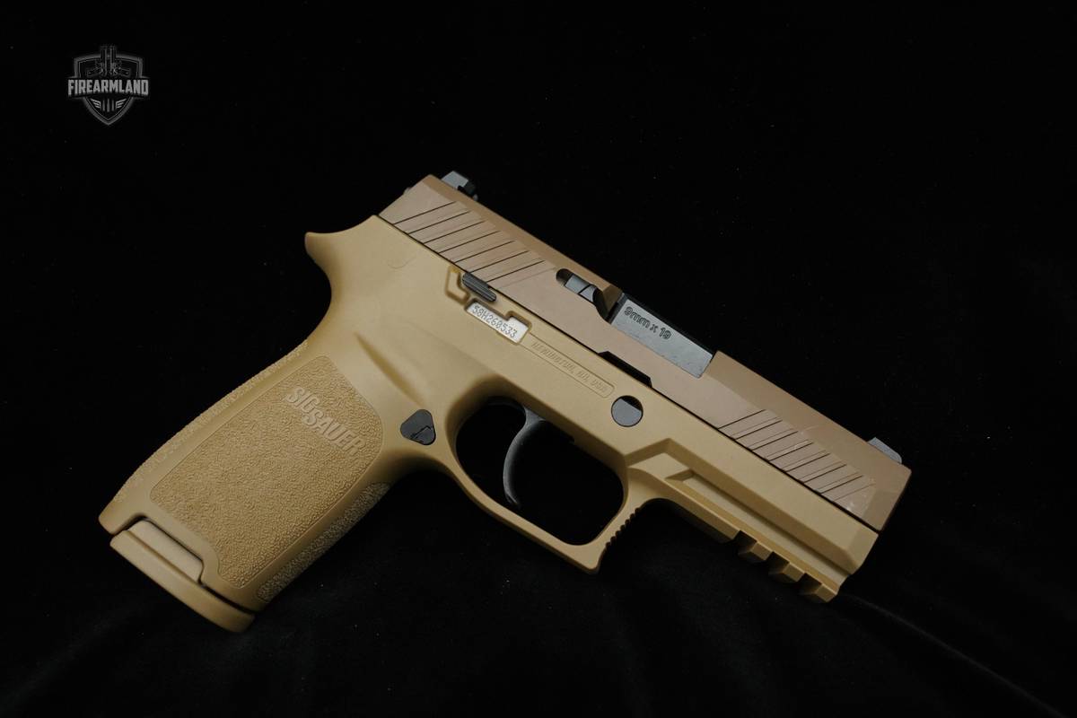 Sig Sauer P320CA Nitron Compact 9mm Pistol 17rd SIGLITE 320-CA-9  P320 Sig