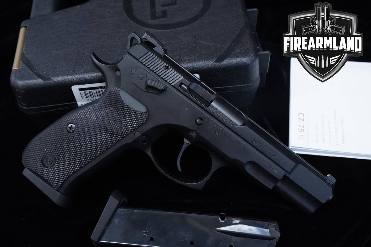 LIKE-NEW CZ 75-B Omega 9mm 4.5" CZ 75B +2 MAGS