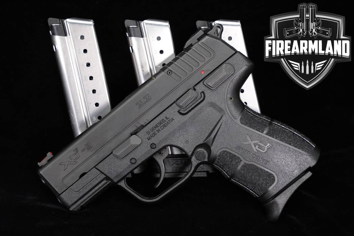 Springfield Armory XD-E 9mm 3.3" XDE +4 MAGS