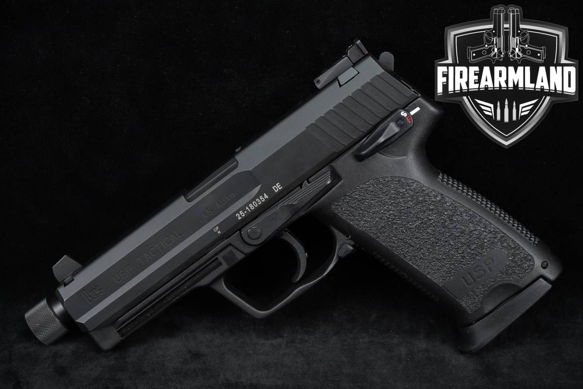 Heckler & Koch H&K HK USP Tactical V1 45 ACP USP45 +4 MAGS & ORIG CASE