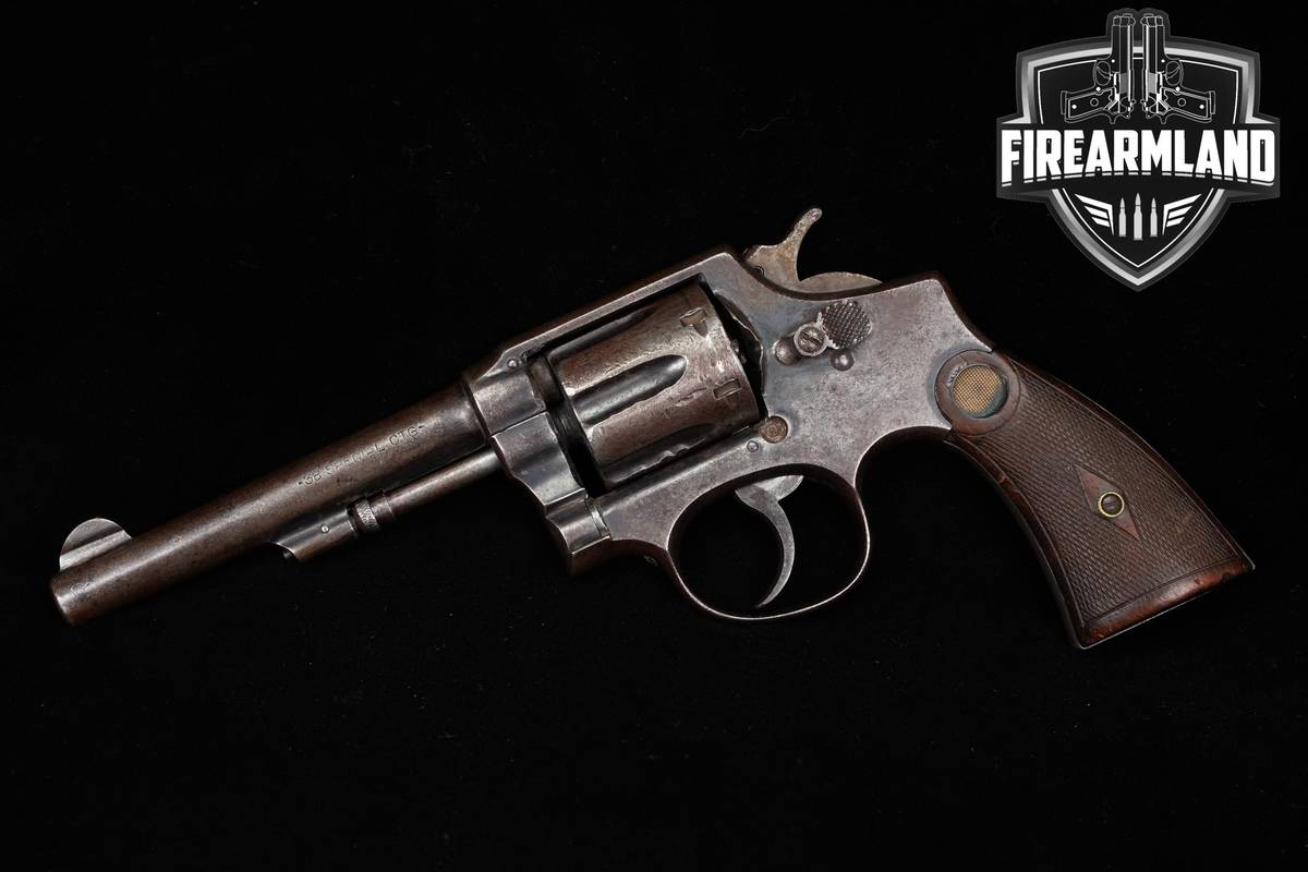Orbea Hermanos Spanish S&W M&P Hand-Ejector Pattern 38-Special 5" Blued