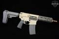 Q Sugar Weasel .300 AAC Blackout (7.62x35mm) Tan/Gray in Good Condition Image 3