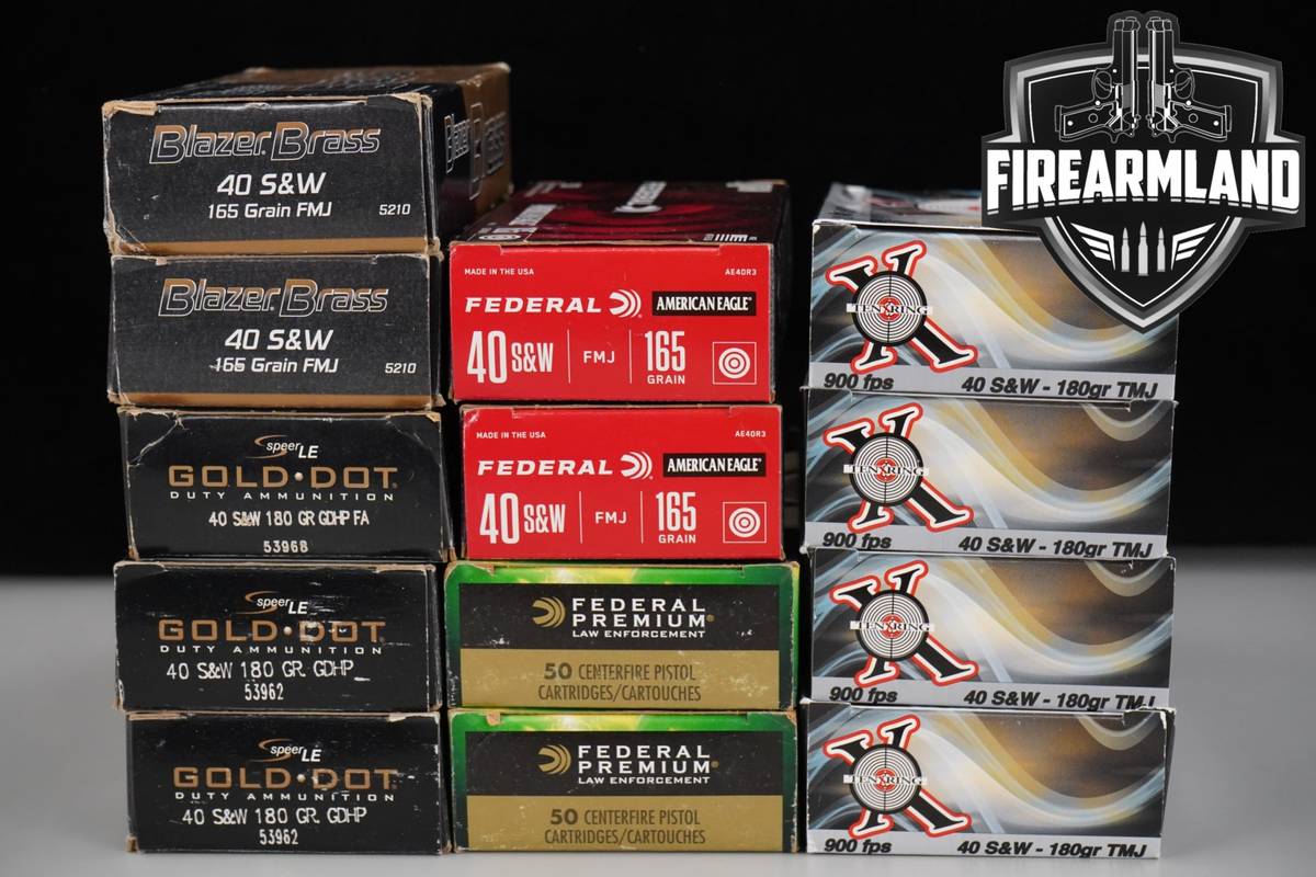 650 RDS! 40 S&W Ammo 40S&W
