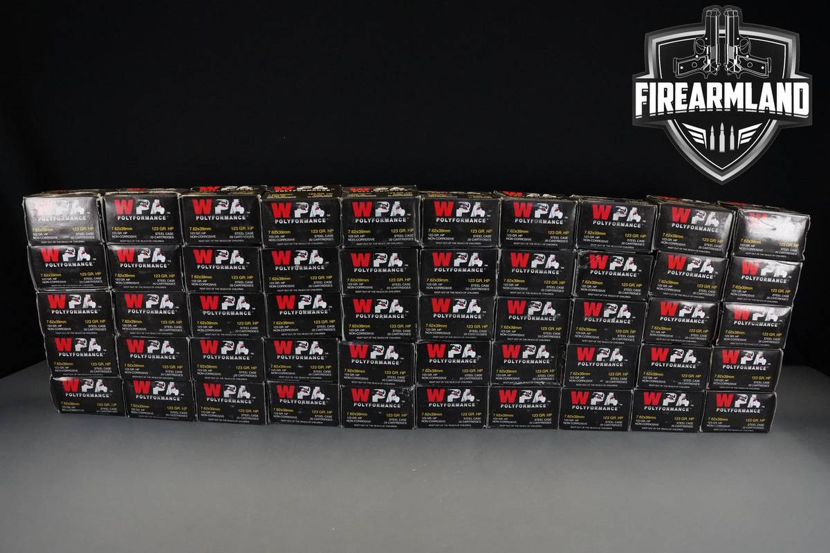 1000 ROUNDS! 7.62x39 Ammo 762x39 Ammunition