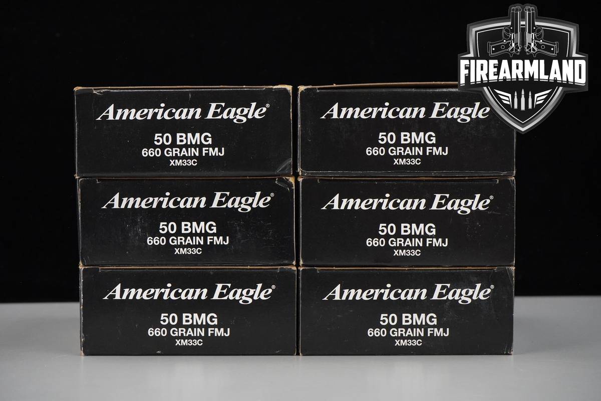 60 RDS! 50 BMG Ammo 50BMG