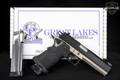 Great Lakes Firearms Synergy 1911 DS 9mm Luger Two-Tone Black & Silver in Very Good Condition Image 2
