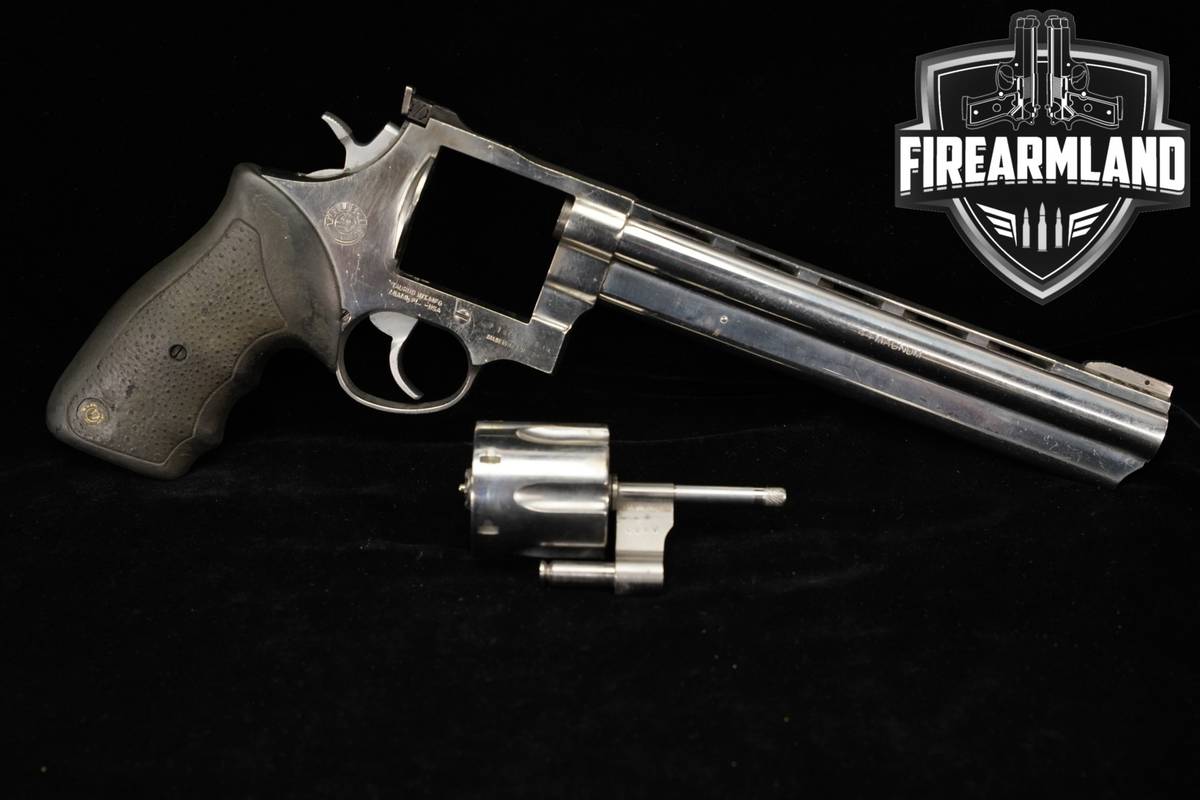 Taurus Model 44 Magnum 8.375" Stainless DA/SA M44 FACTORY PORTED