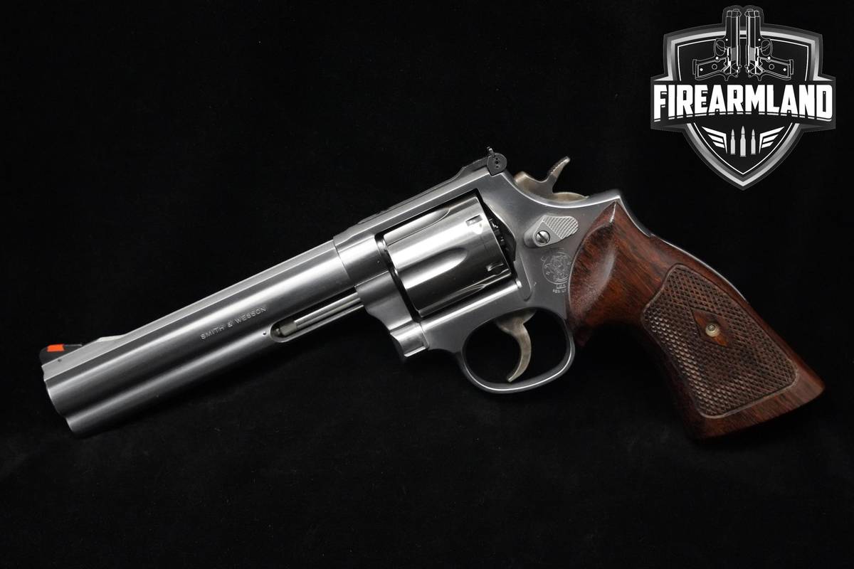 Smith & Wesson (S&W) Model 686-5 357 Magnum 6" Stainless S&W 686-5 DA/SA