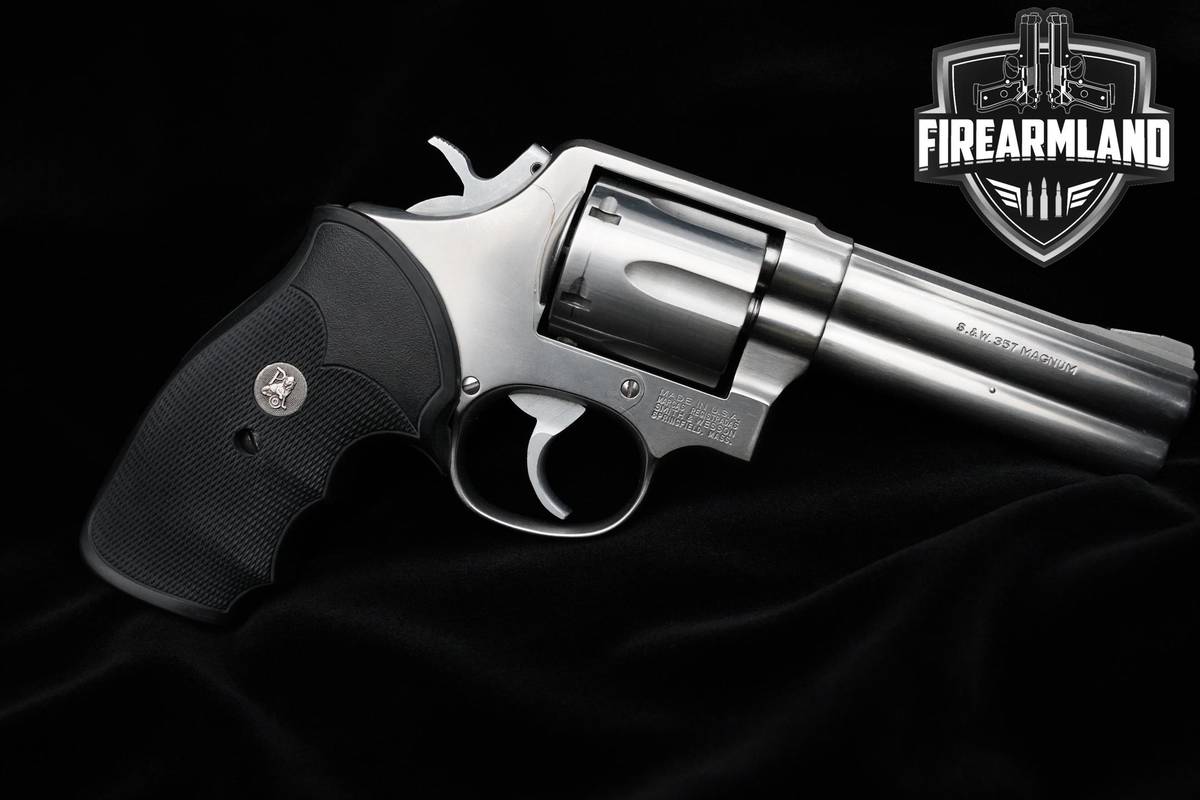 1986 Smith & Wesson (S&W) 681-1 357 Magnum 4" Stainless Revolver DA/SA
