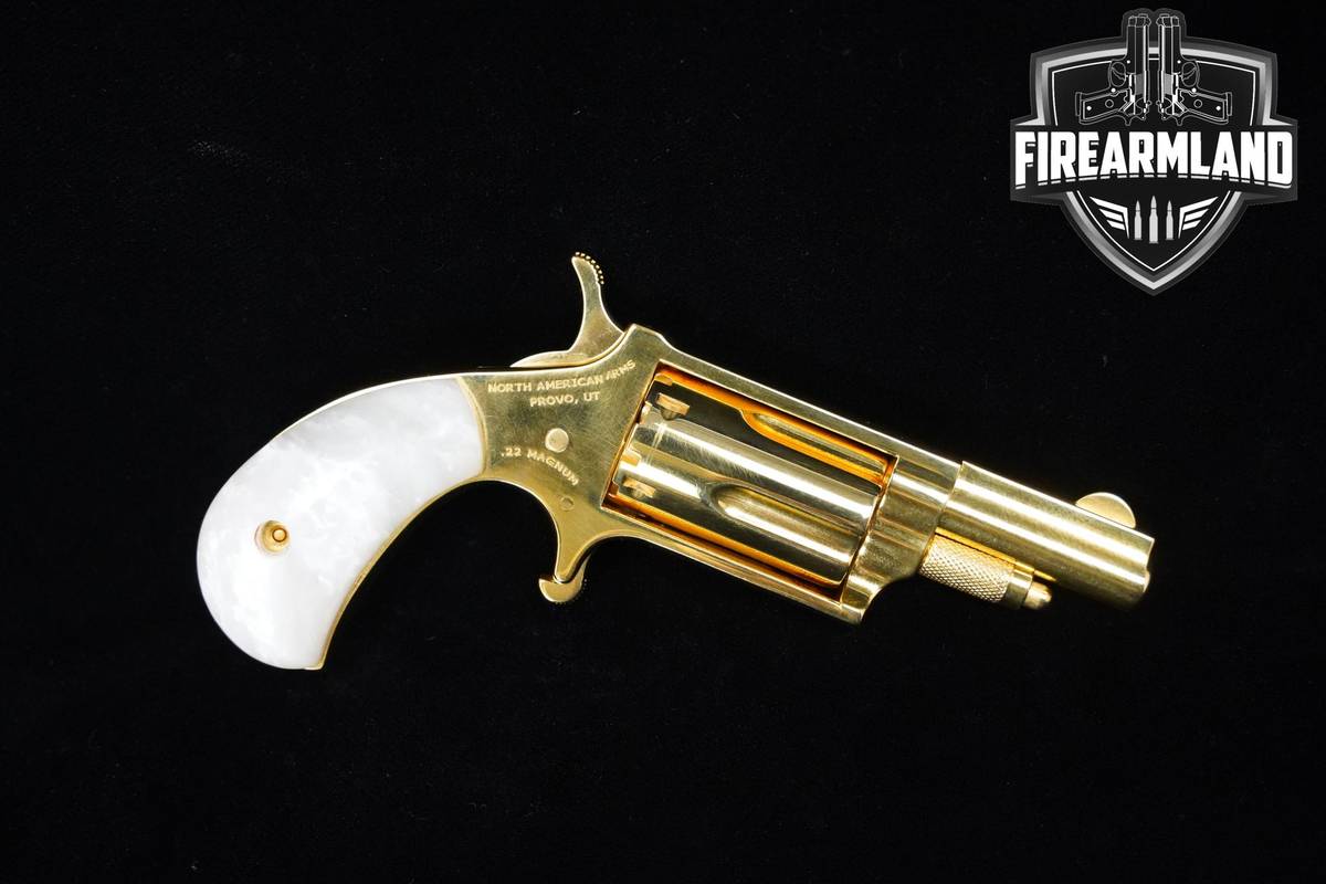 North American Arms (NAA) NAA-22M-GE Golden Eagle 22 Magnum 1.63" +ORIG BOX