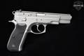 2006 CZ Vz 75 B Stainless 9mm Luger Matte Stainless in Excellent Condition Image 3