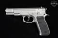 2006 CZ Vz 75 B Stainless 9mm Luger Matte Stainless in Excellent Condition Image 5
