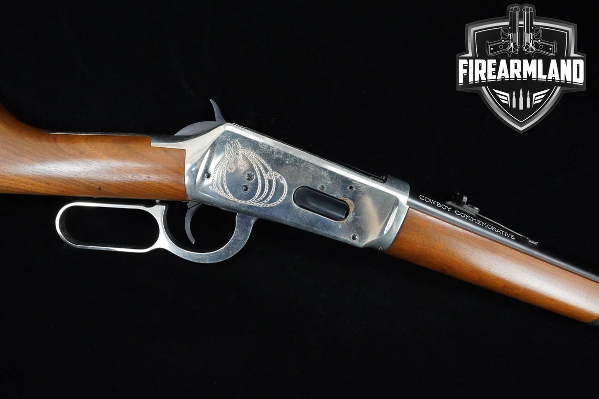 1970 Winchester Model 94 Cowboy Commemorative 30-30 20" Nickel Plated 1894