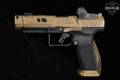 Canik TTI Combat 9mm Luger Two-Tone Bronze in Very Good Condition Image 4