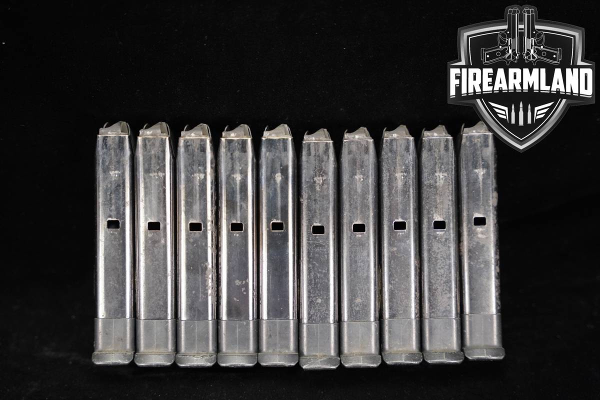 TEN (10) Sturm Ruger SR9/ PC Carbine Round Magazines 9mm Luger PCC Mags