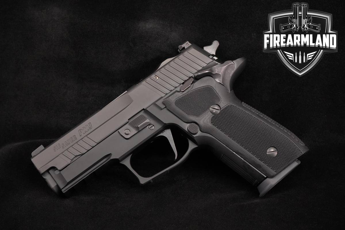 Sig Sauer P229 Legion SAO 9mm 3.9" Legion Black P 229 Optics-Ready