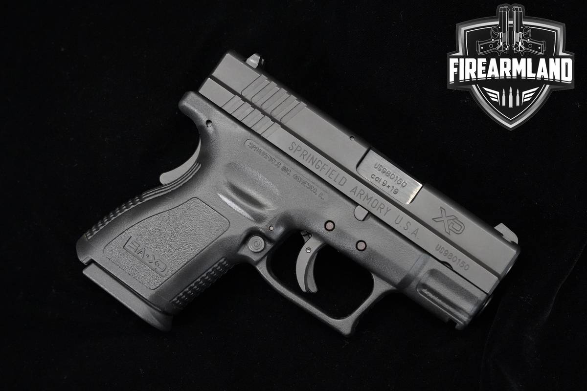 Springfield Armory XD-9 Sub-Compact 9mm Springfield XD-9 2 MAGS & ORIG CASE