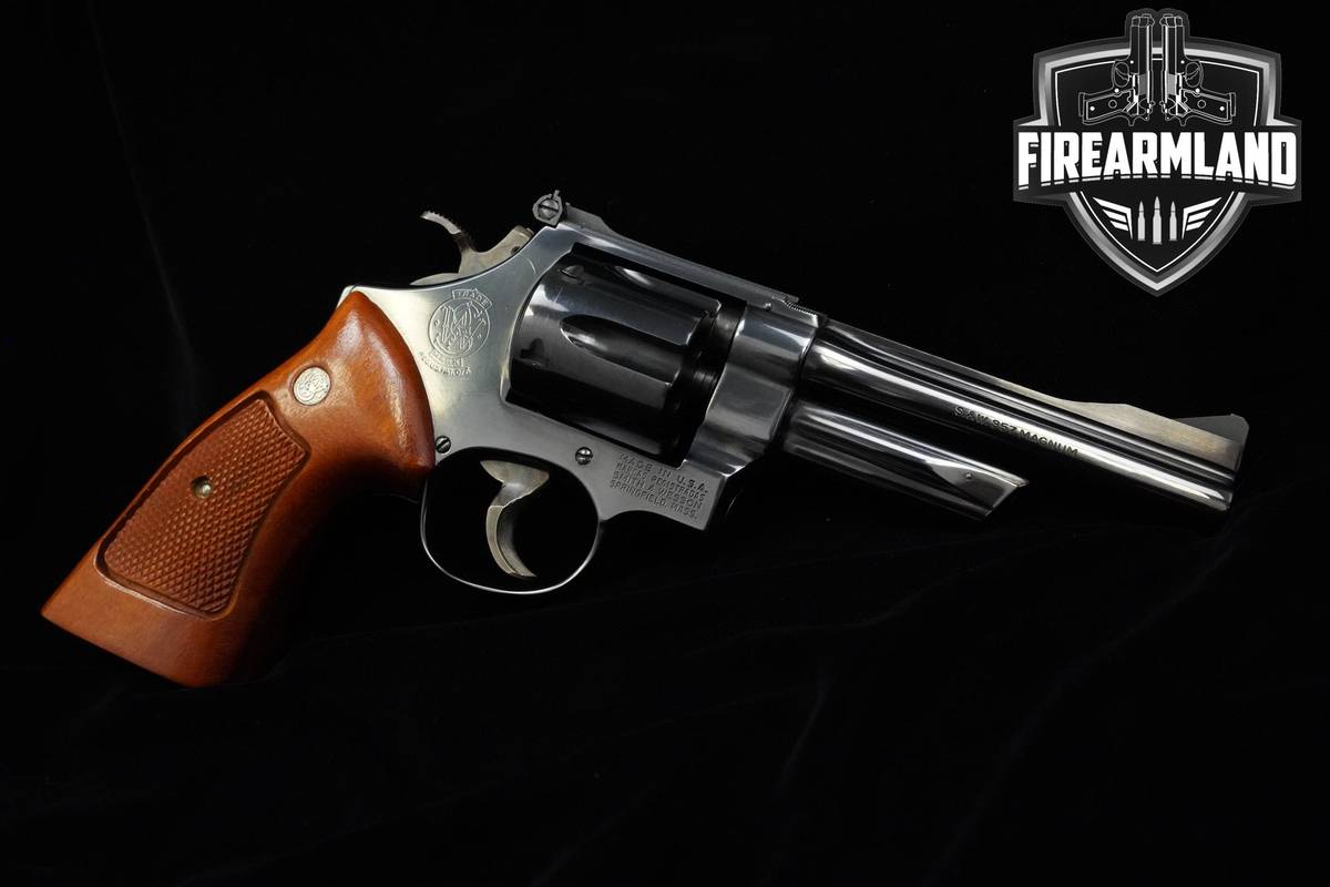 1977 Smith & Wesson (S&W) Model 27-2 357 Magnum 5" S&W 27-2 +DISPLAY BOX