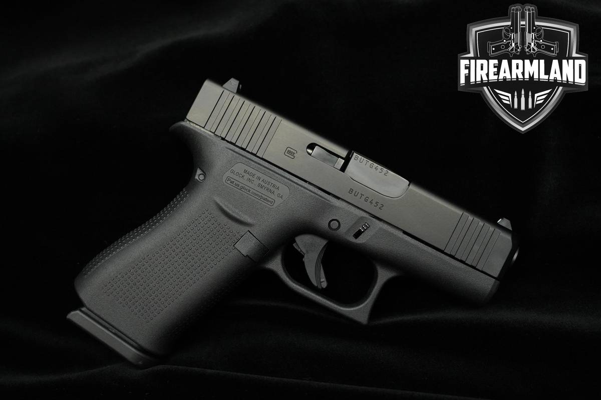 Glock 43X 9mm 3.41" 43X Glock MATCH +2 MAGS & ORIG CASE