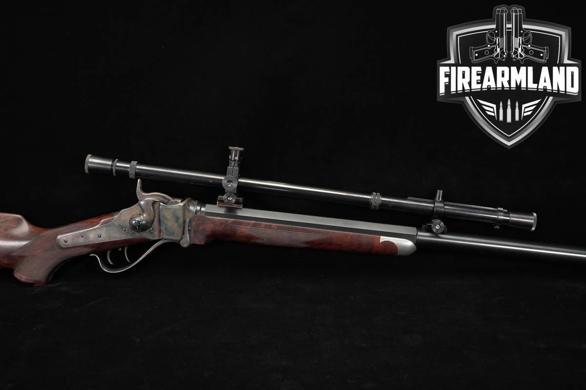 Shiloh Rifle Mfg Sharps Model 1874 45-70 30" AAA-Walnut +UNERTL-STYLE SCOPE