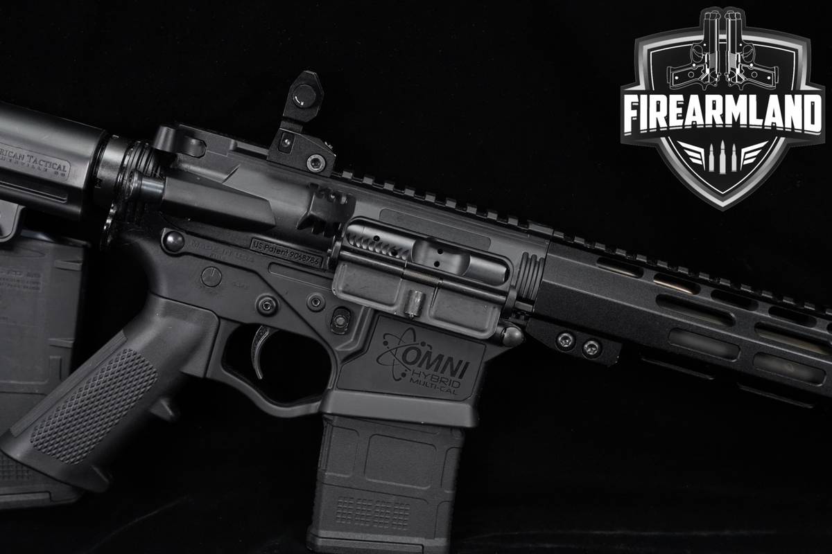 American Tactical Omni Hybrid MAXX 5.56 NATO AR-15 AR15 THREADED +3 PMAGS