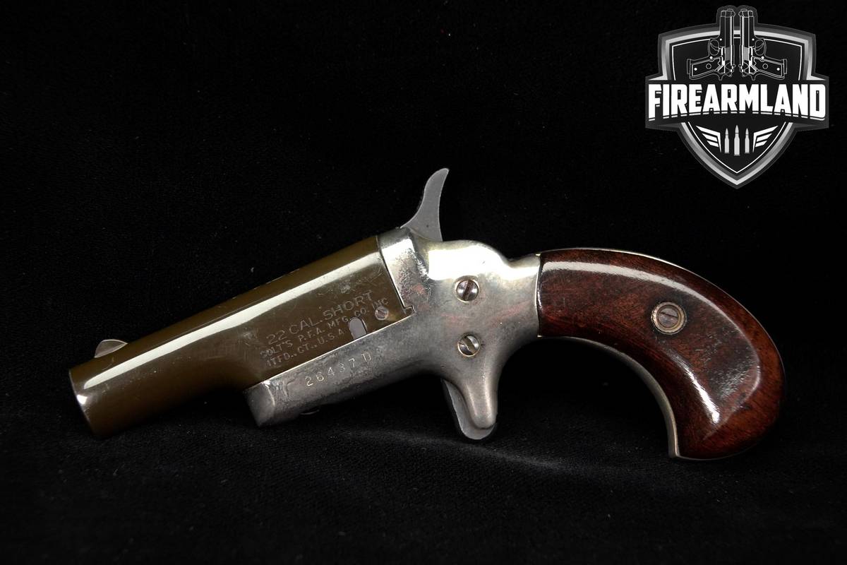 Mid-20th Century Colt Derringer Fourth Model, D-suffix Serial 22 Short 2.5"