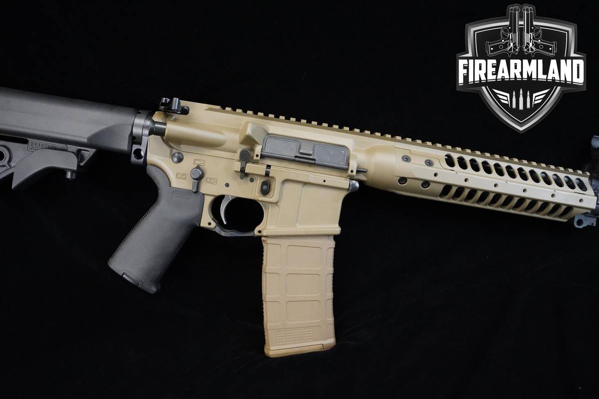LWRC M6IC IC Enhanced 5.56 NATO AR-15 AR15 AR 17" FDE LWRC-M6IC M6-IC 2MAGS