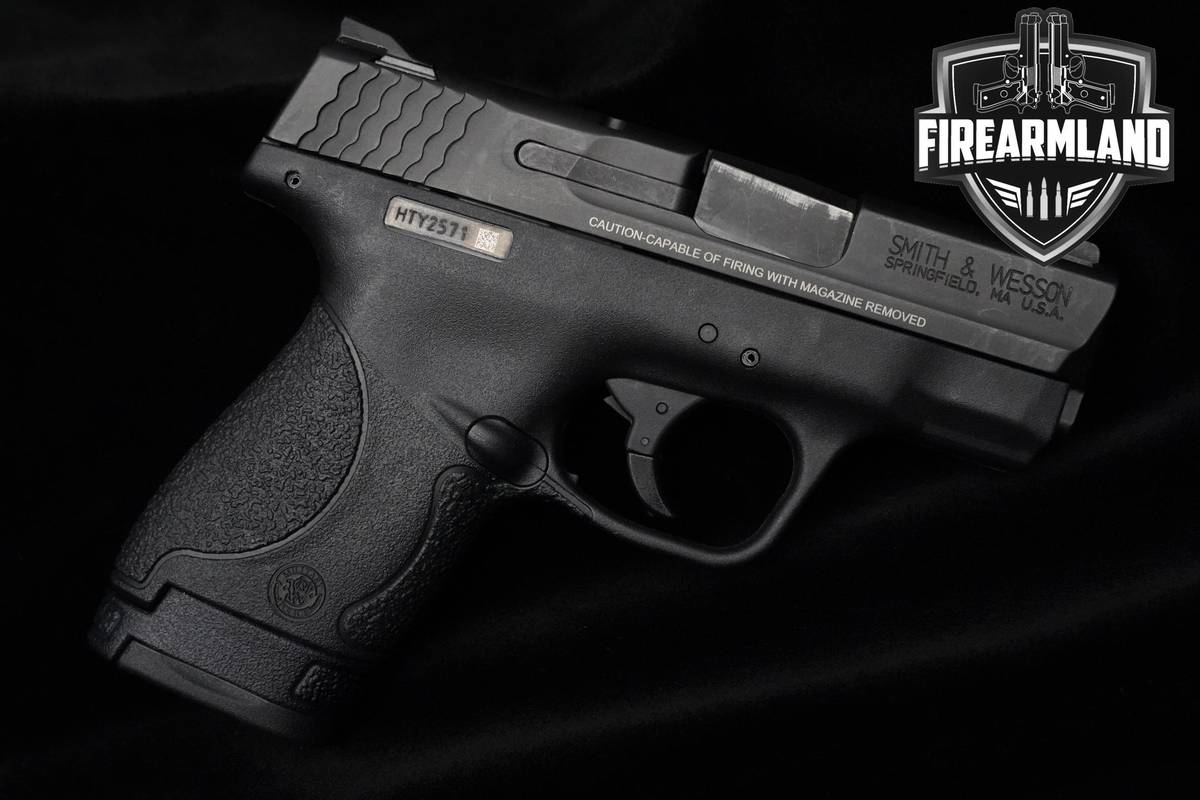 Smith & Wesson (S&W) M&P9 Shield 9mm 3.125" Armornite Pistol +2 MAGS