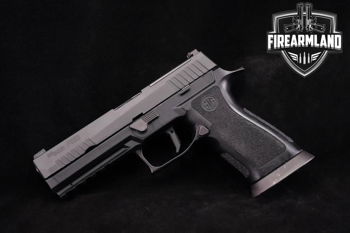 Sig Sauer P320 Full-Size Nitron BSS 9mm 4.7" SIG P 320 +3 MAGS & ORIG CASE